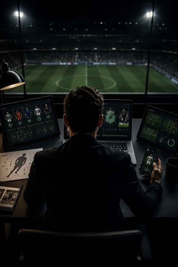 Agent comparing transfer solutions across football data platforms